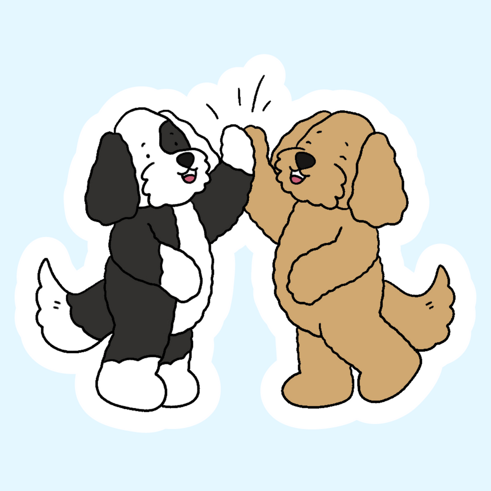 "High Five" Sticker
