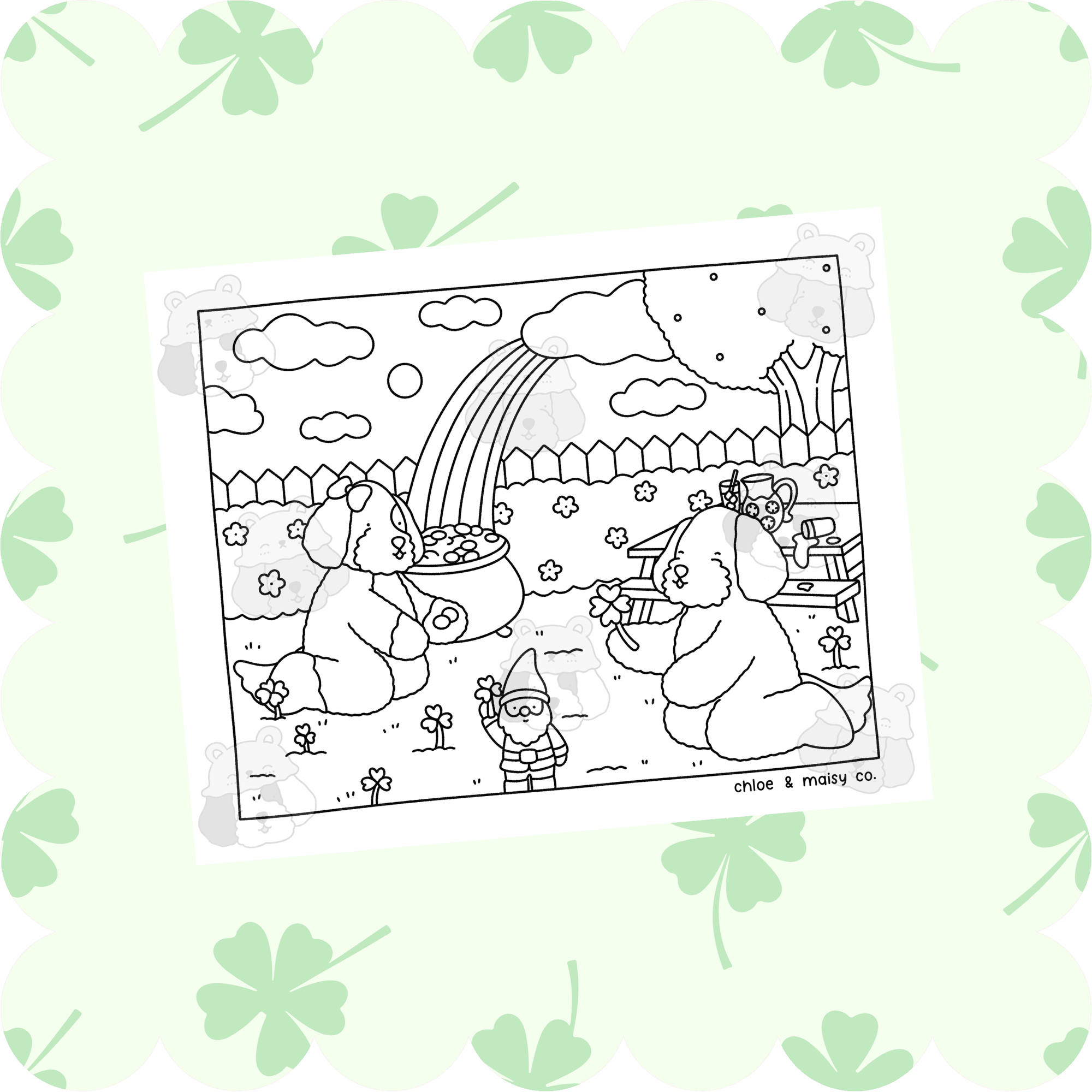 St. Patrick's Day Coloring Page