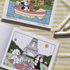 European Summer Coloring Book - Vol. 5