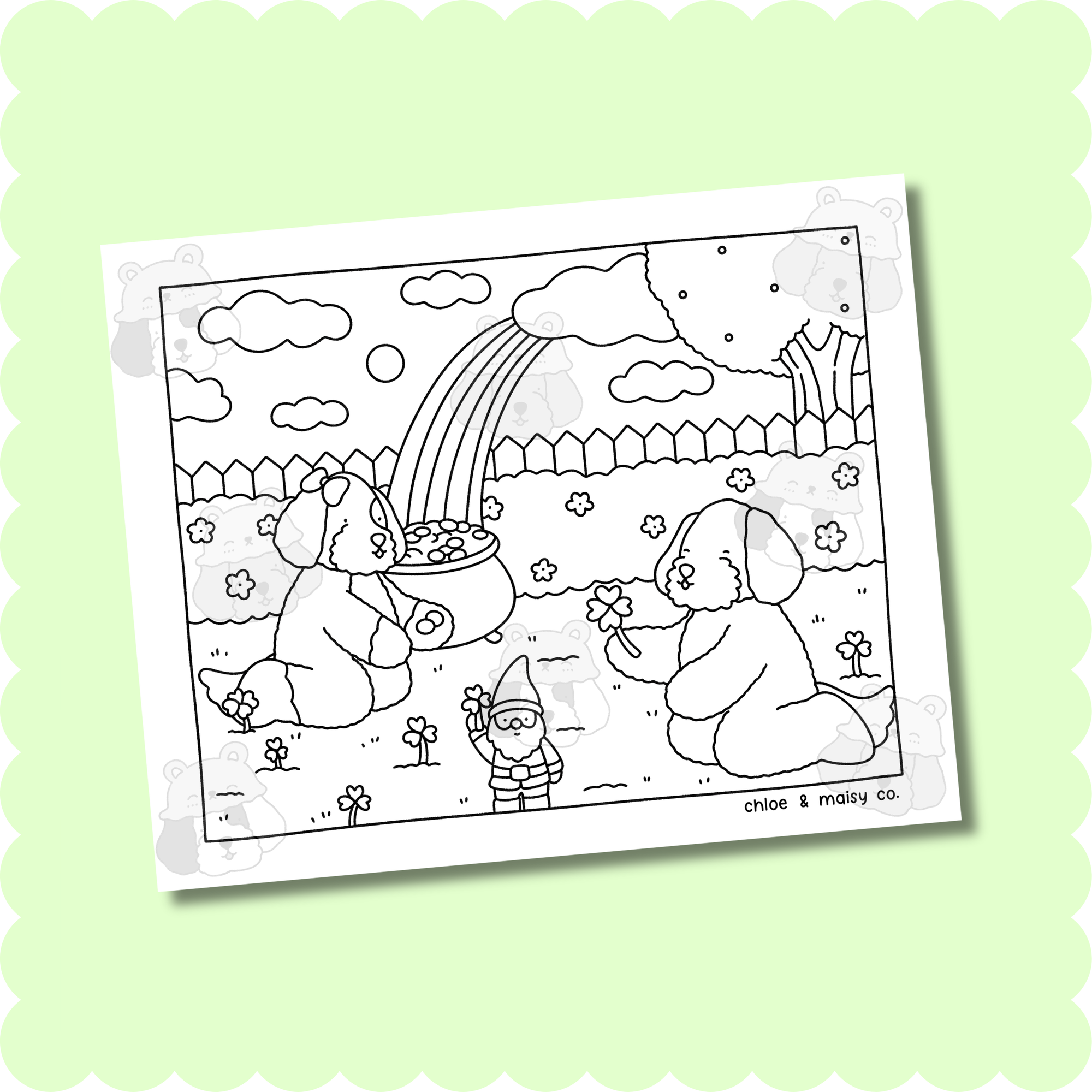 St. Patrick's Day Coloring Page