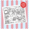 Printable Fourth of July dog coloring page by Chloe & Maisy