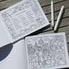 European Summer Coloring Book