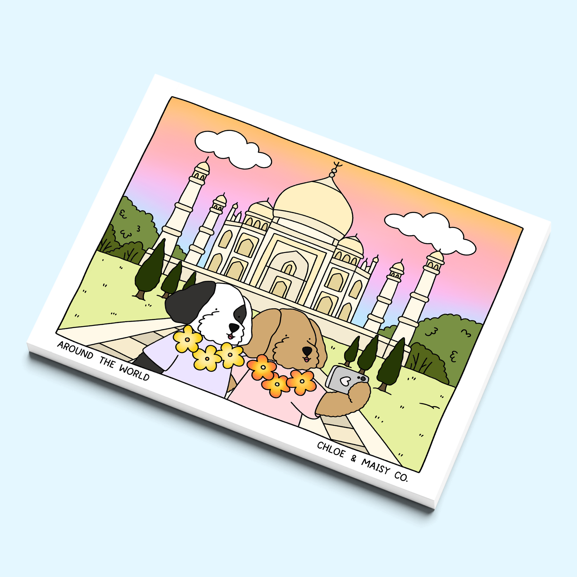 Around The World Coloring Book - Vol. 2