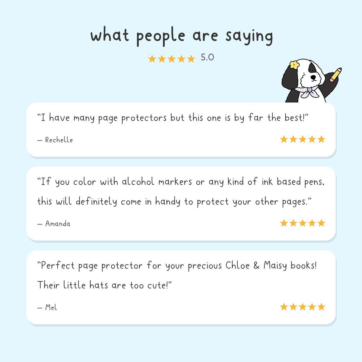 Customer reviews for the Coloring Book Page Protector