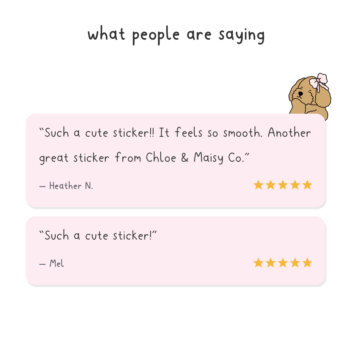 Customer reviews for the "Retail Therapy" Sticker